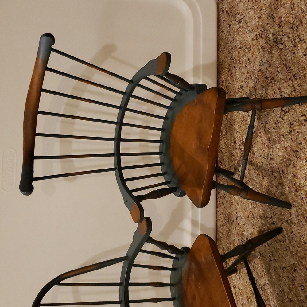Set of wood doll furniture